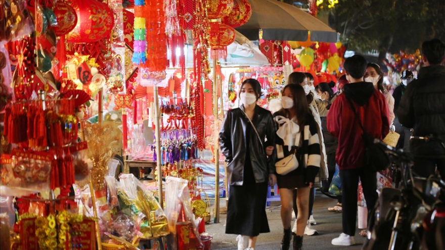 Traditional Tet market opens in Hanoi